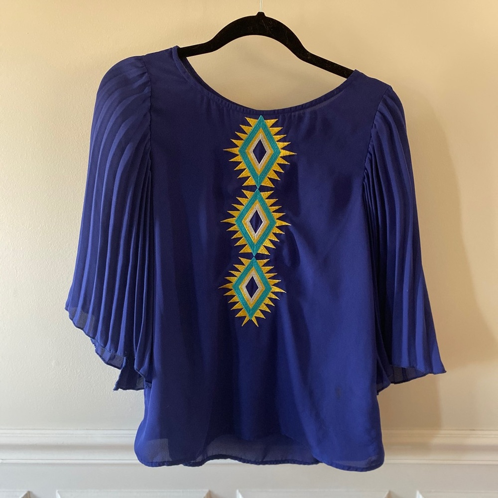 Ya Los Angeles Boutique Chiffon Blouse